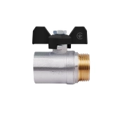 Кран кульовий SD Plus 1" ВЗ для води (метелик) SD607W25 Фото - 2