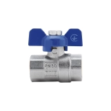 Кран кульовий SD Plus 1/2" ВР для води (метелик) SD602W15 Фото - 2