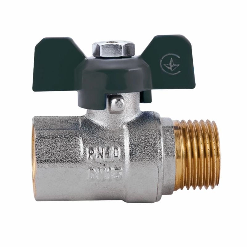 Кран кульовий SD Plus 1/2" ВЗ для води (метелик) SD607W15 Фото - 2