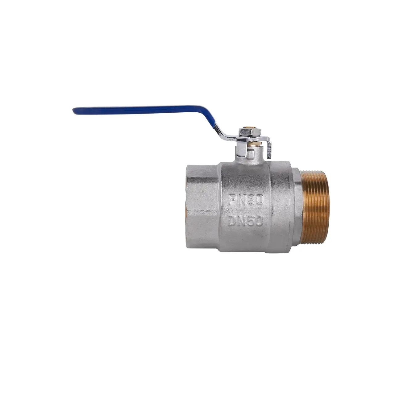 Кран кульовий SD Plus 2" ВЗ для води (важіль) SD605W50 Фото - 2