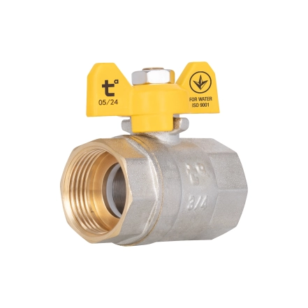 Кран кульовий SD Plus 3/4" ВР для газу (метелик) SD602G20