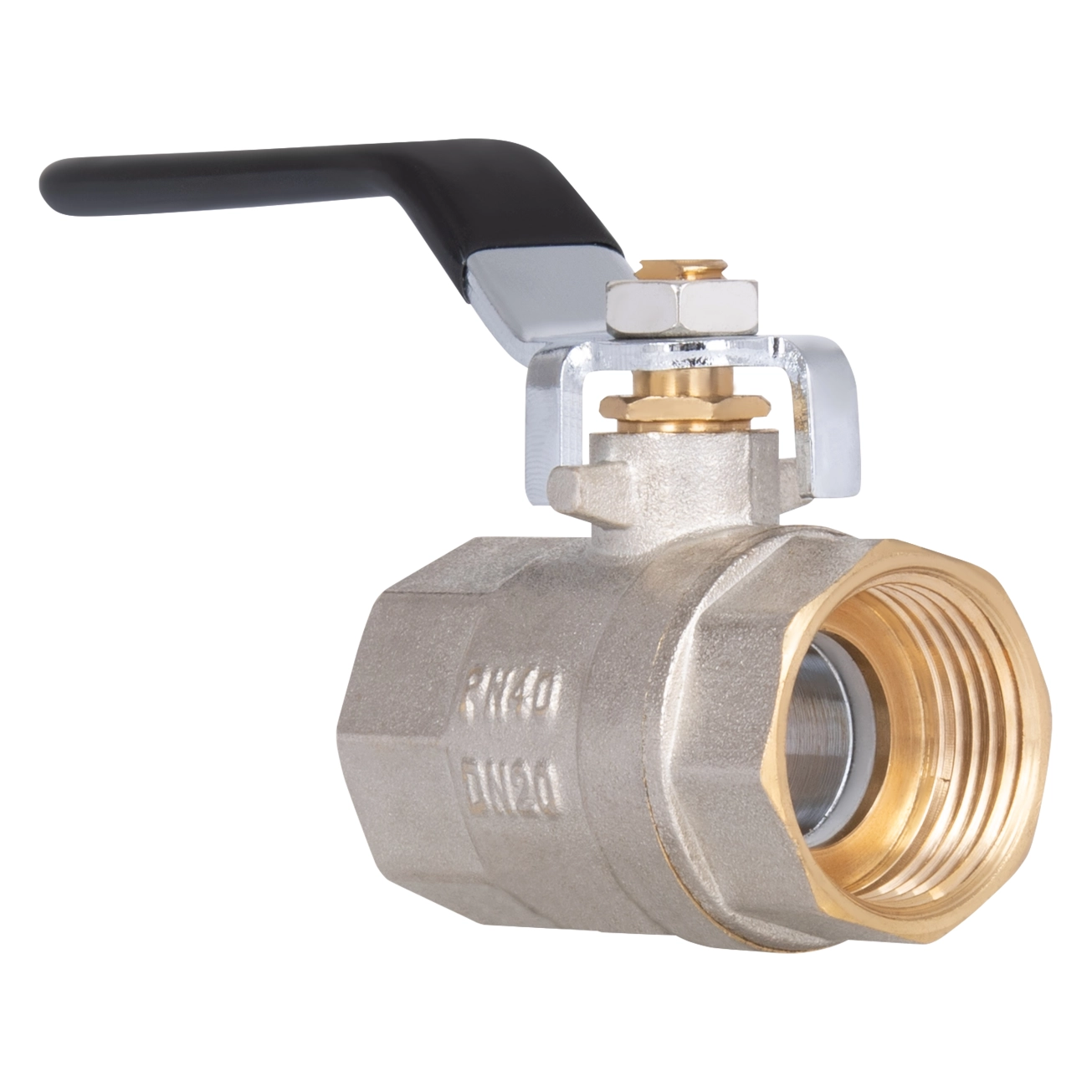 Кран шаровой SD Plus 3/4" ВР для воды (рычаг) SD600W20 Фото - 2
