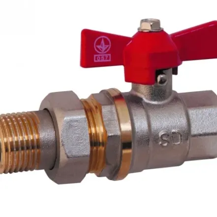 Кран шаровой "Американка" SD Plus прямой 1/2" ВЗ SD220W15