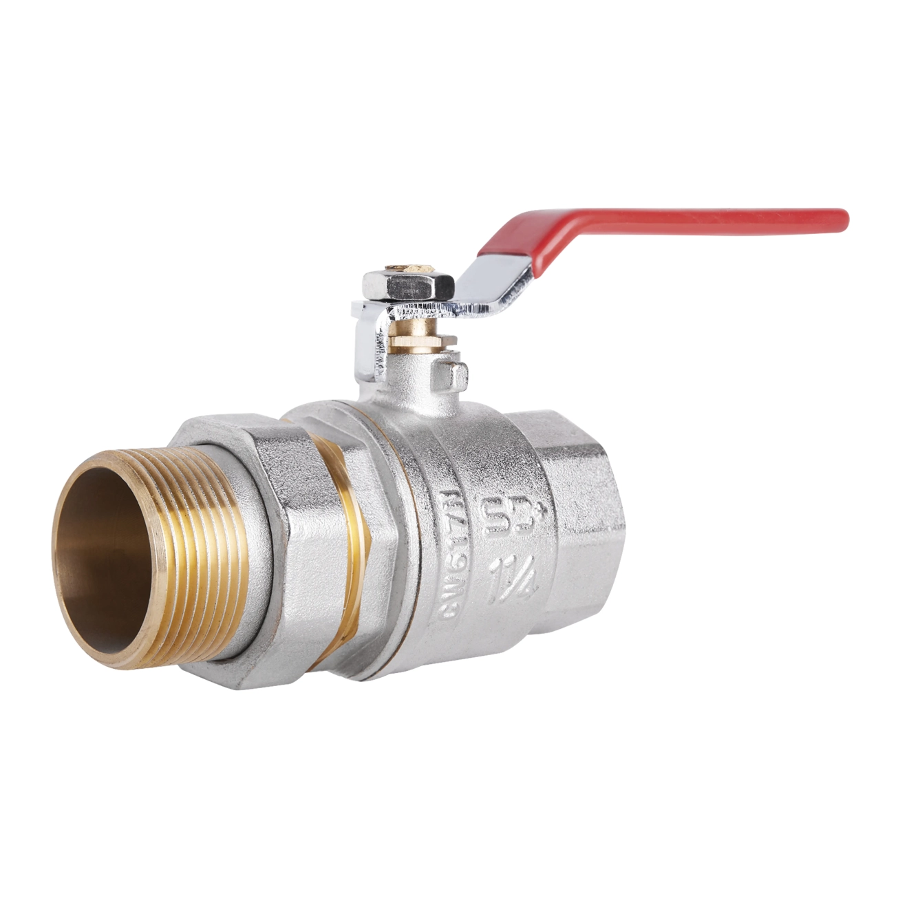 Кран шаровой "Американка" SD Plus 1" 1/4 ВЗ прямой SD220W32