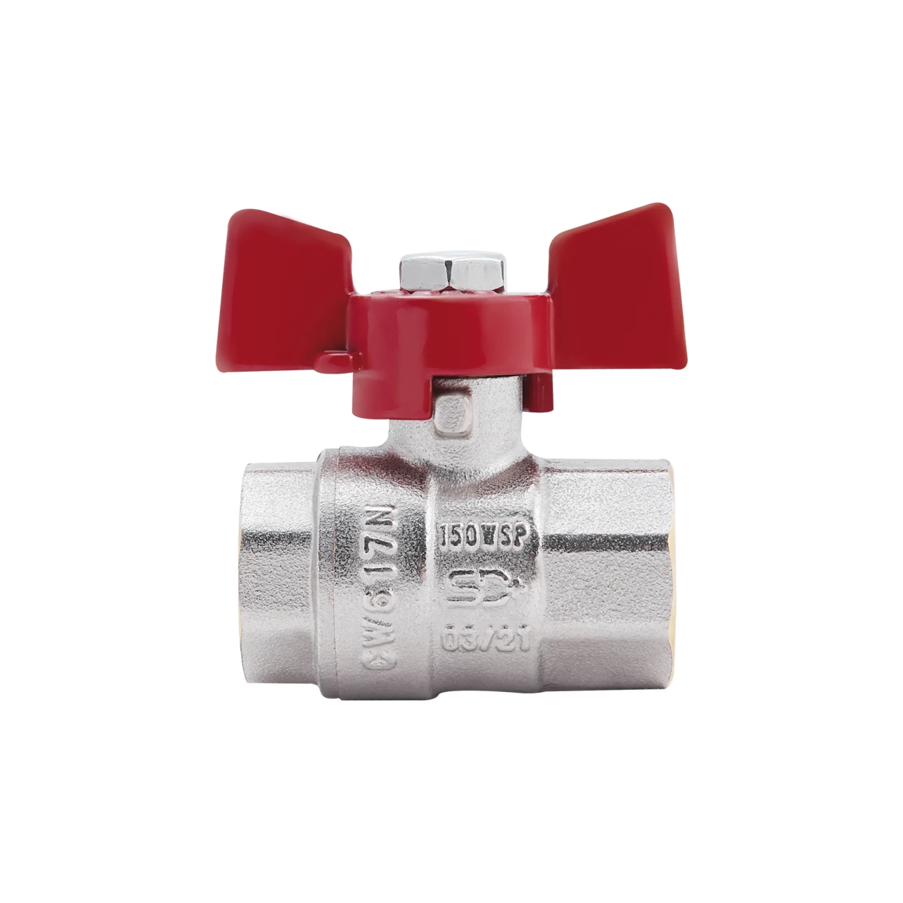 Кран кульовий SD Plus 3/4" ВР для води (метелик) SD602NW20PN40 Фото - 2