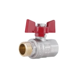 Кран шаровой SD Plus 1/2" ВЗ для воды (бабочка) SD607NW15PN40