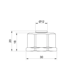 Євроконус SD Plus 3/4''В 16 х 2,0 мм SD346 Фото - 1