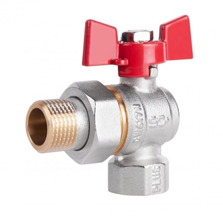 Кран шаровой "Американка" SD Plus 1/2" ВЗ угловой SD222NW15PN40