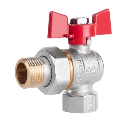 Кран шаровой "Американка" SD Plus 1/2" ВЗ угловой SD222NW15PN40