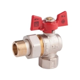 Кран кульовий "Американка" SD Plus 3/4" ВЗ кутовий SD222NW20PN40