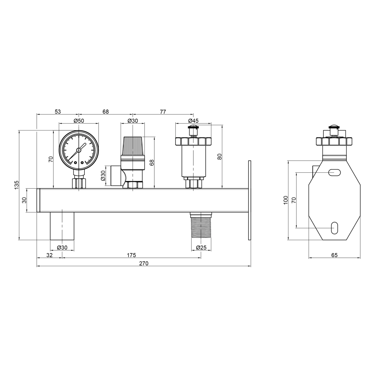 Група безпеки SD Plus для розширювального бака 3/4'' SD292W20 Фото - 1