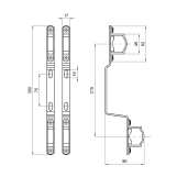 Кріплення для колектора SD Plus 1'' SD342 Фото - 1