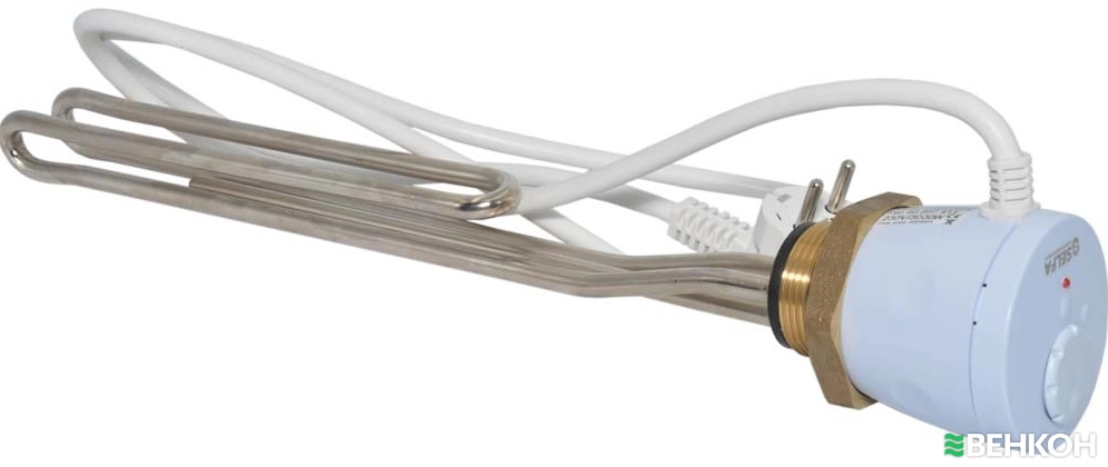 Блок-ТЕН   SELFA GE S.A. GDWI-0190  Ø1 1/2"  3,0 кВт  230 V  (L=360 мм)  
