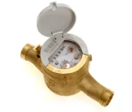 Счетчик воды SENSUS 420PC 15 Q3 2,5/50° для холодной воды муфтовый Ду15/Q1 0,016/L 165 без штуцеров (полумокроход, кл. С)