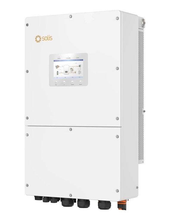 Гібридний інвертор високовольтний Solis 30кВт, 3 фази (S6-EH3P30K-H)