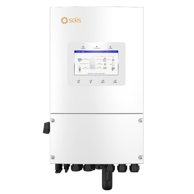 Гибридный инвертор однофазный Solis S6 8кВт, 2xMPPT, DC, для LV Batteries (S6-EH1P8K-L-PLUS)