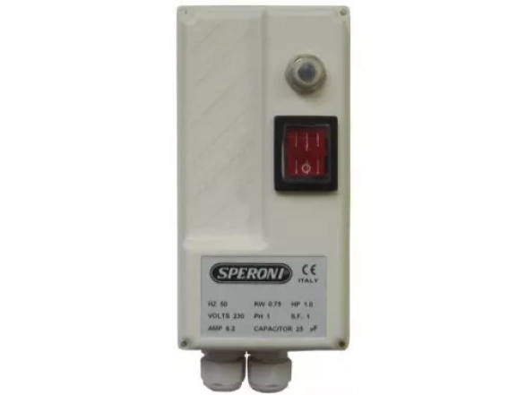 Пульт свердловинного насоса Speroni QUADRO 0.50KW / HP075 20mf 5A
