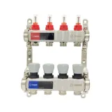 Колекторна група 1''x 8 Euroconus-3/4'' з нержавіючої сталі, з витратомірами 4802508 STANDARD