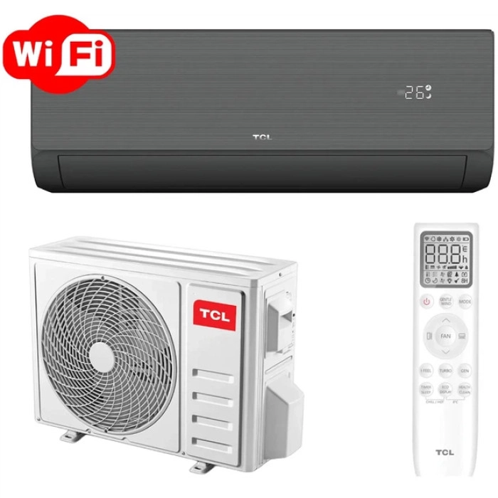 Кондиционер TCL TAC-09CHSD/ZG41IHB Black HeatPump R32 WI-FI