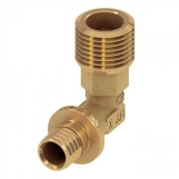 Кутник 90° TECEflex, із зовнішньою різьбою 16 х 1/2" 