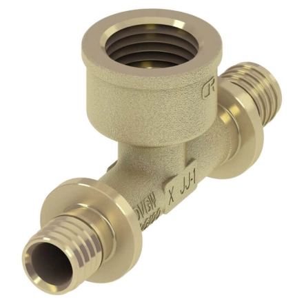 Тройник с внутренней резьбой TECEflex 32 х 1/2" х 32