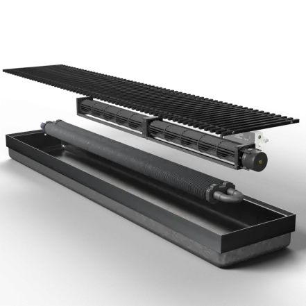Конвектор внутрипольный Teplowatt ТС80-500/200-LUX-2wb
