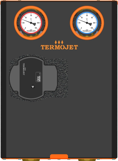 Насосна група Termojet НГ-47Л без вузла змішувача насос 130мм базою (84300470) Фото - 2