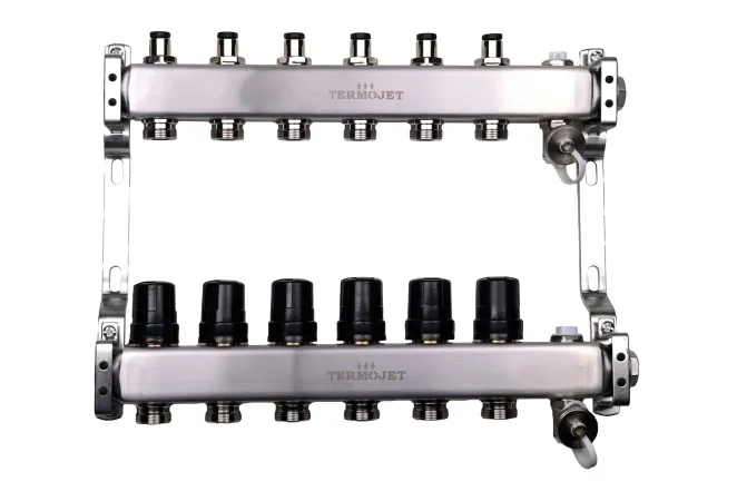 Колектор для опалення Termojet TJ-R-W-06 без витратомірів