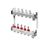 Коллектор для теплого пола Termojet TJ-W-05 с расходомерами