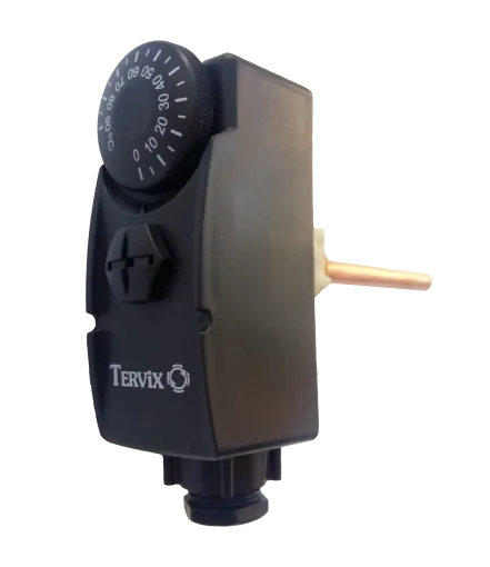 Термостат погружной Tervix ProLine, 0-90С поверхностная регуляция, G1/2", гильза 100мм (102010)