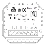 Термостат WiFi Tervix Pro Line для водяного и электрического теплого пола, датчик 3000 мм (114131) Фото - 2