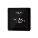 Комнатный сенсорный термостат с WiFi управлением Tervix Pro Line WiFi TouchScreen Thermostat (пол), черный (114150t) Фото - 2