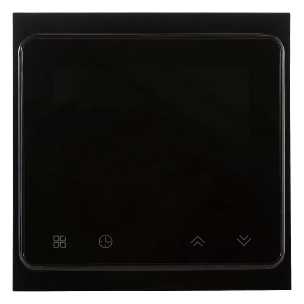 Термостат с ZigBee управлением Tervix Pro Line для водяного/электрического теплого пола, черный (117140) Фото - 2