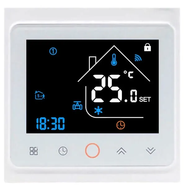 Термостат с управлением по протоколу ZigBee Tervix Pro Line для газового и электрического котла, белый (117341) Фото - 2