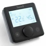 Беспроводной комнатный термостат WiFi Tervix Pro Line для газового/электрического котла, черный (118330) Фото - 1