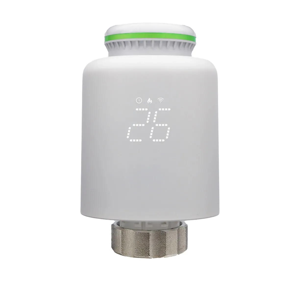 Комплект безпровідний: кімнатний термостат TZR Tervix Pro Line ZigBee+RF та радіаторний привід VR Tervix Pro Line RF (1+1) (119732) Фото - 2