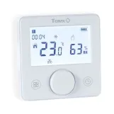 Комплект безпровідний: кімнатний термостат TZR Tervix Pro Line ZigBee+RF та радіаторний привід VR Tervix Pro Line RF (1+1) (119732) Фото - 1