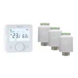 Беспроводной комплект: комнатный термостат TZR Tervix Pro Line ZigBee+RF и радиаторный привод VR Tervix Pro Line RF (1+3) (119734)