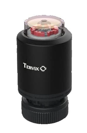 Термопривід Tervix ProLine Egg 2, нормально-закритий, чорний M30*1.5, 230 В (217030)