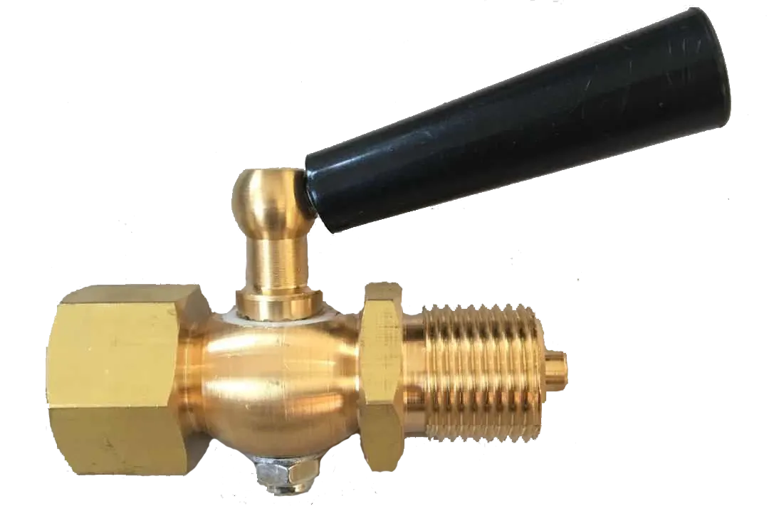 Трехходовой запорный кран для манометра (муфта-штуцер) Tervix Pro Line M1 Valve PN 16, 1/2 "х1/2" (333212)