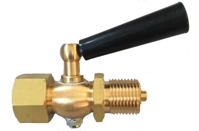 Трехходовой запорный кран для манометра (муфта-штуцер) Tervix Pro Line M1 Valve PN 16, 1/2 "х1/2" (333212)