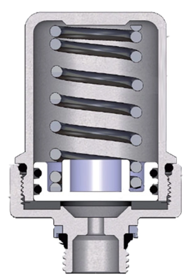 Компенсатор гідроудару 1/2", 10 бар, латунь, Tervix Pro Line WD (384012) Фото - 1