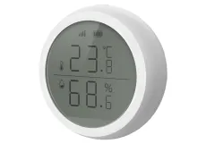 Беспроводной датчик температуры и влажности с экраном Tervix Pro Line ZigBee T&H (412041)