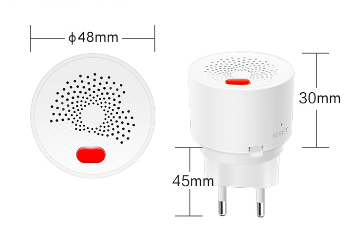 Беспроводной датчик утечки природного газа Tervix Pro Line ZigBee GAS Sensor V2 (417122) Фото - 3