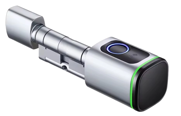 Розумний замок Bluetooth на сердечник для дверей Tervix Pro Line Smart door Lock BT (456862)