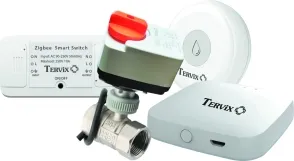 Система захисту від потопу для дому Tervix ZigBee Water Stop Premium на 1 трубу 3/4" (4912622)