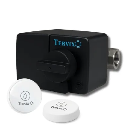 Автономная система защиты от затопления RF ZEVS Tervix Water Stop 1/2'' (с RF датчиками) (491920)