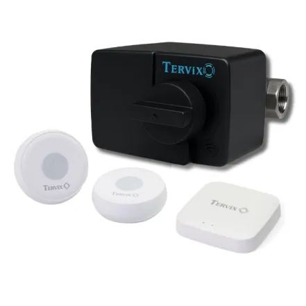 Система захисту від затоплення ZigBee ZEVS Tervix Water Stop 1'' (з ZigBee датчиками) (491932)