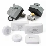 Система защиты от затопления для умного дома Tervix ZigBee Water Stop на 2 трубы 1/2" (4922611-1)
