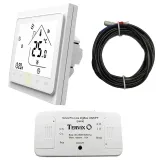 Комплект бездротового керування опаленням ZigBee: термостат будов. + реле On/Off (220В) (495121)